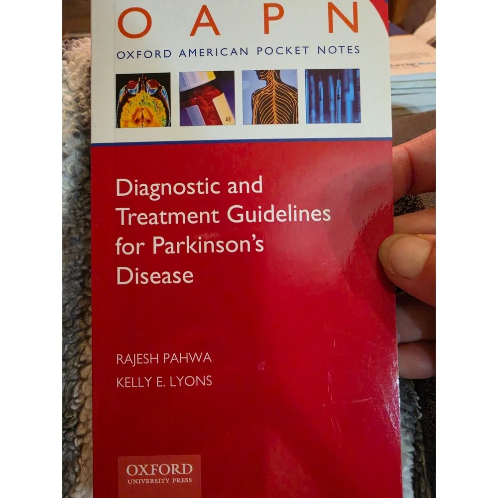 Oxford American Pocket Notes Parkinson's Disease Guidelines Rajesh Pahwa Book